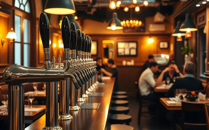 Pourquoi les bars à bière deviennent des lieux de repas
