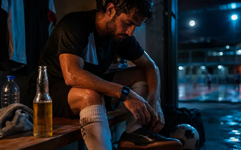 Bière Après Sport : Récupération, Sommeil et VFC Après un Match