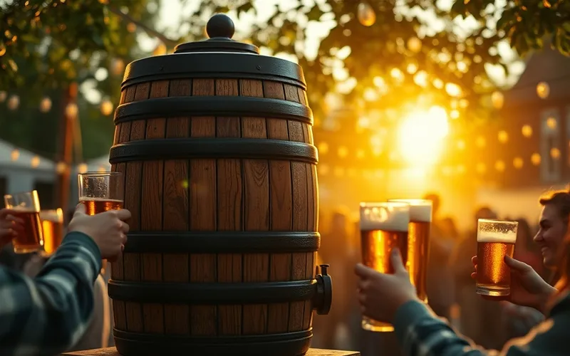 Fût de bière artisanale pour vos événements : le guide complet pour réussir