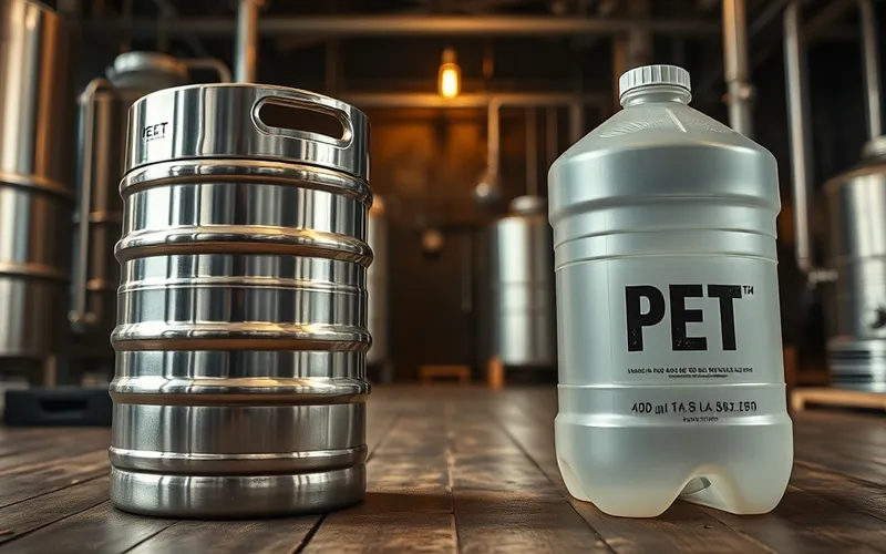 Fût inox vs fût PET : quel contenant choisir pour votre bière artisanale en 2026