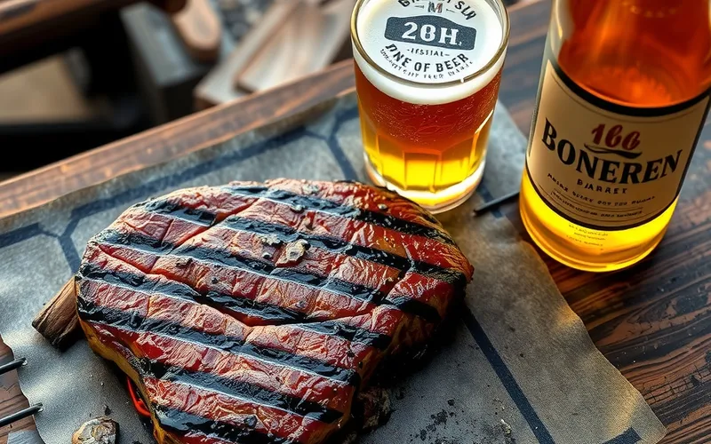 Bière et cuisine au feu : réussir les accords fumés