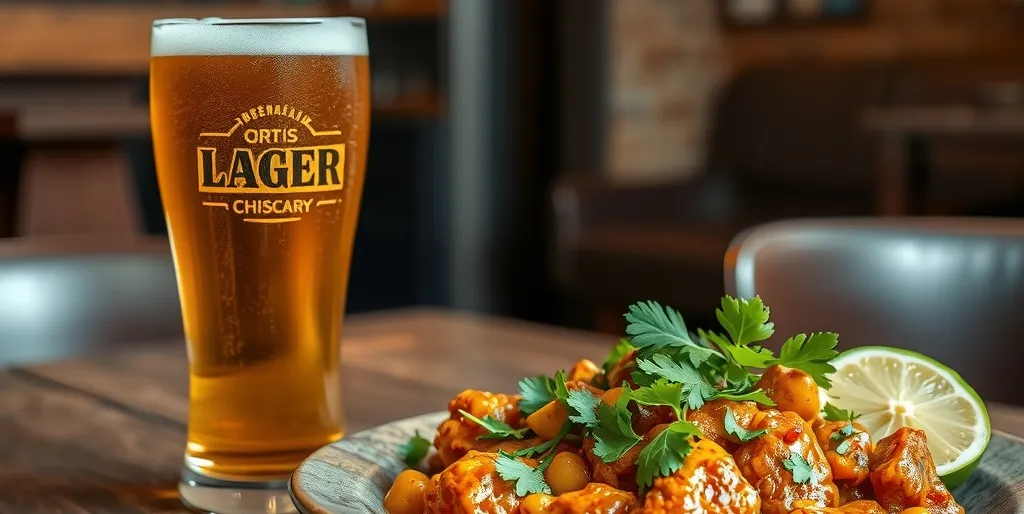 Accord bière curry : quelle IPA ou Lager pour un poulet croustillant ?