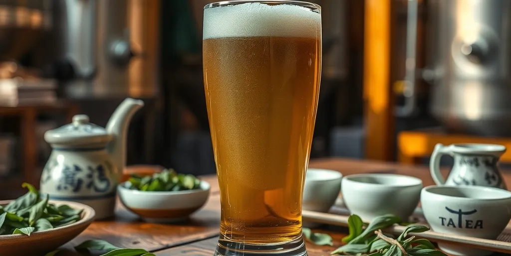Bière au thé coréen : les styles qui réussissent l'accord