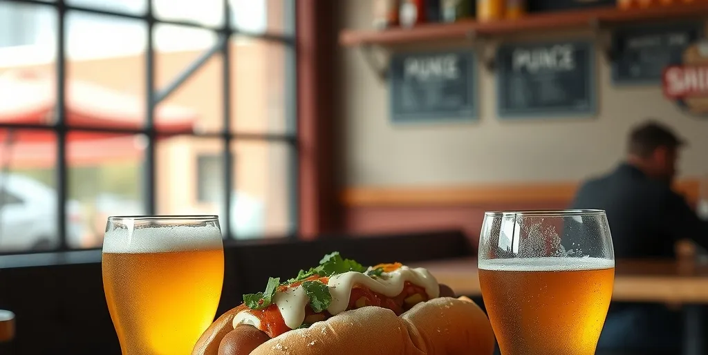 Chicago Dog et Bière : Le Défi des Condiments pour un Accord Parfait