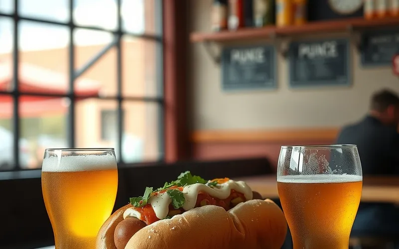 Chicago Dog et Bière : Le Défi des Condiments pour un Accord Parfait