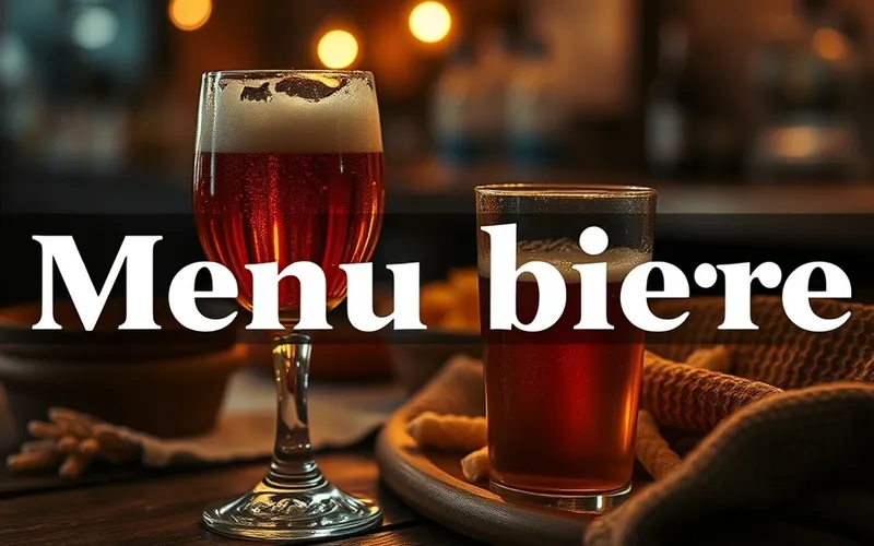 Organiser un menu bière à prix fixe chez soi : le guide complet 2026