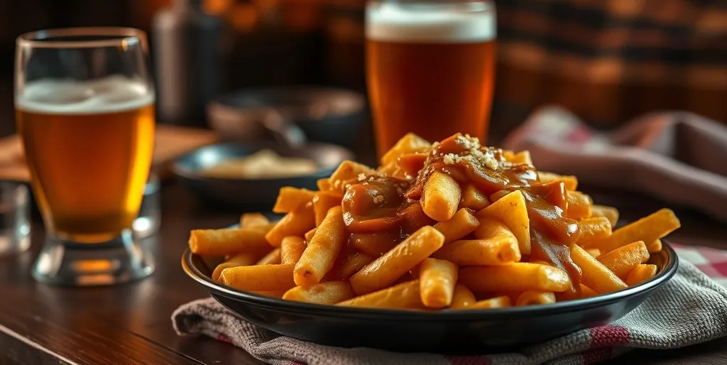 Poutine et bières artisanales : les accords parfaits pour un after-futsal